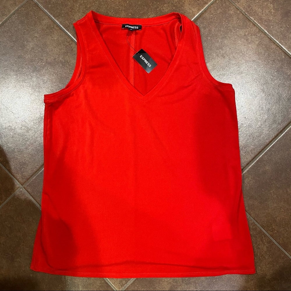 Express Sleeveless Top Blouse